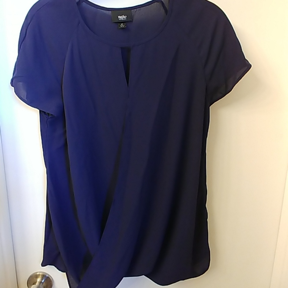 Navy blue blouse